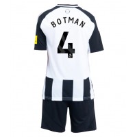 Camiseta Newcastle United Sven Botman #4 Primera Equipación Replica 2024-25 para niños mangas cortas (+ Pantalones cortos)